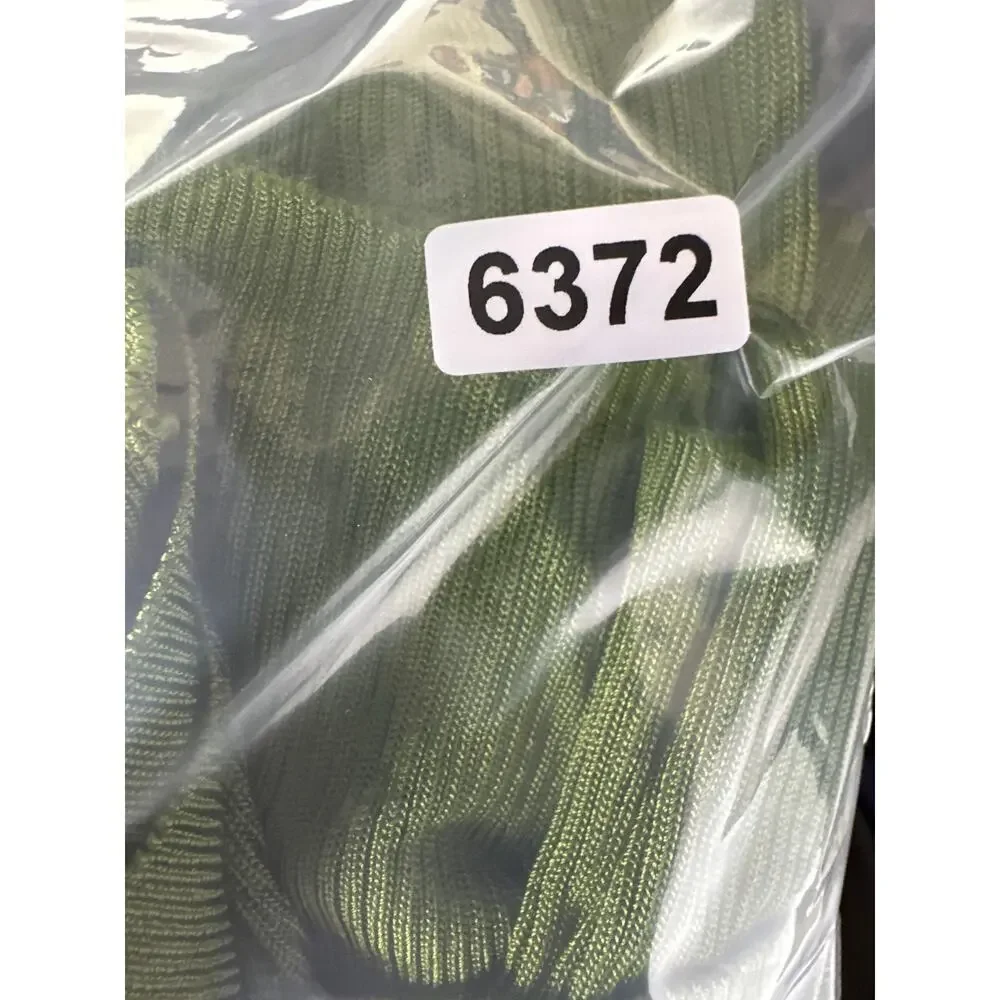 Atlein Tank Dress Chartreuse Knit Sleeveless Ruched Midi Bodycon Green Small
